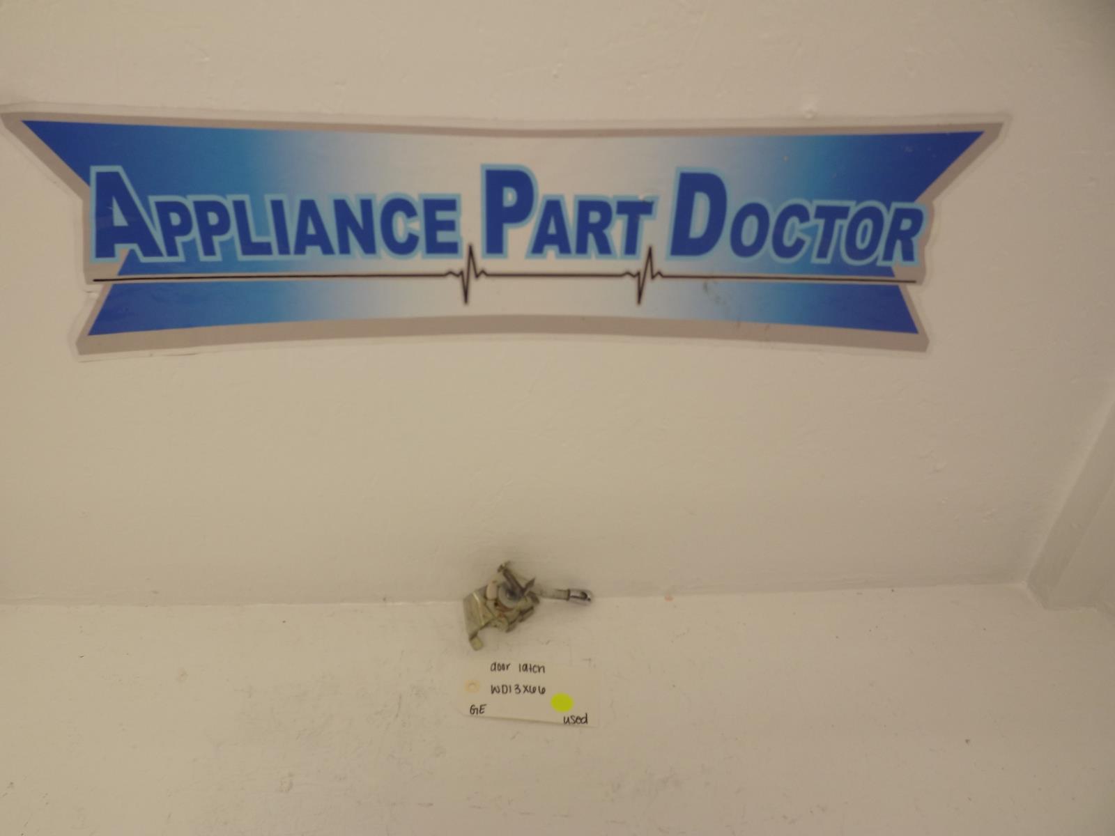 GE Dishwasher WD13X66 Door Latch Used GE Dishwasher WD13X66 Door Latch Used